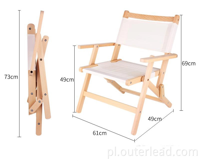 Ultralight Solding Support Maks 150 kg do biwakowania plecakowego krzesła Kermit